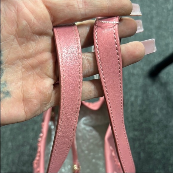 Jimmy Choo Pink Star-Studded Women's Bag - Picture 9 of 9